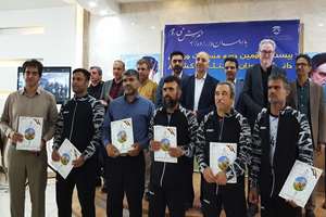 نائب قهرمانی مردان والیبالیست خراسان رضوی در مسابقات فرهنگیان آموزش و پرورش استثنایی کشور