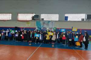 جشنواره ورزشی نشاط در مدرسه رجائیه برگزار شد.