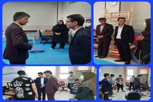 بازدید معاونت محترم برنامه ریزی آموزشی، پرورشی و تربیت بدنی سازمان آموزش و پرورش استثنائی کشور از آموزشگاه دست های مهربان ناحیه 3 استان اصفهان