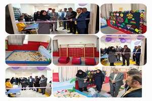 آیین افتتاح اتاق حسی حرکتی در مدرسه شوریده شیرازی اهواز