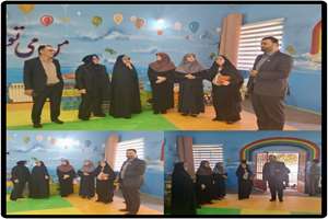 بازدید از کانون تندرستی و اتاق تربیت بدنی دبستان با نیازهای ویژه میهن‌دوست ساری با حضور دکتر فرهبد