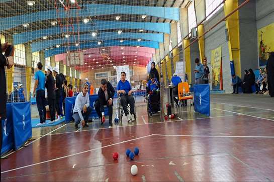 رئیس اداره آموزش و پرورش استثنایی شهر تهران، همدل با دانش‌آموزان، در «میدان پویا» بوچیا بازی کرد.